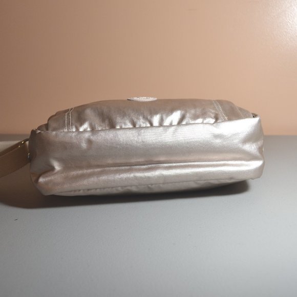 Kipling Benci Like New Metallic Gold Crossbody Bag - Picture 5 of 16